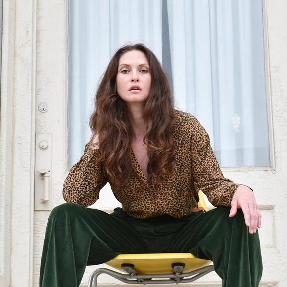 Casual Corner Tops - !!SOLD!!On Trend Leopard Print Silk Blouse